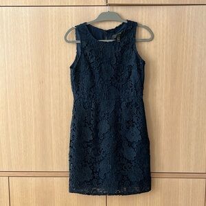 J. Crew - Lace Overlay Sleeveless Dress